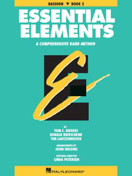 Essential Elements, Book 2 Bassoon band method book cover